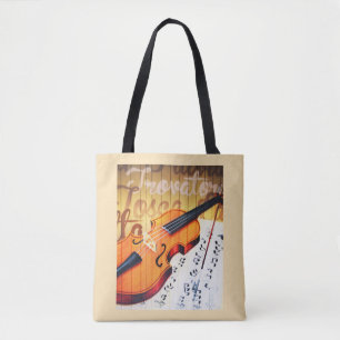 Bolsa Tote Violino
