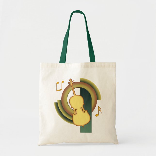Bolsa Tote Violoncelo Deco 1 (Frente)
