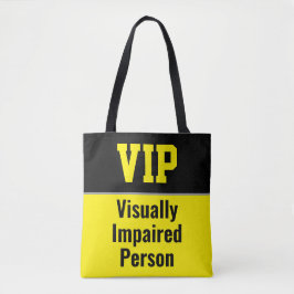 Bolsa Tote VIP - Pessoa com Deficiência Visual