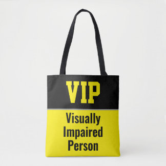 Bolsa Tote VIP - Visually Impaired Person