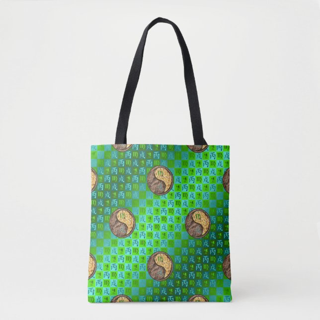 Bolsa Tote Virgem & Cão de Fogo (Frente)