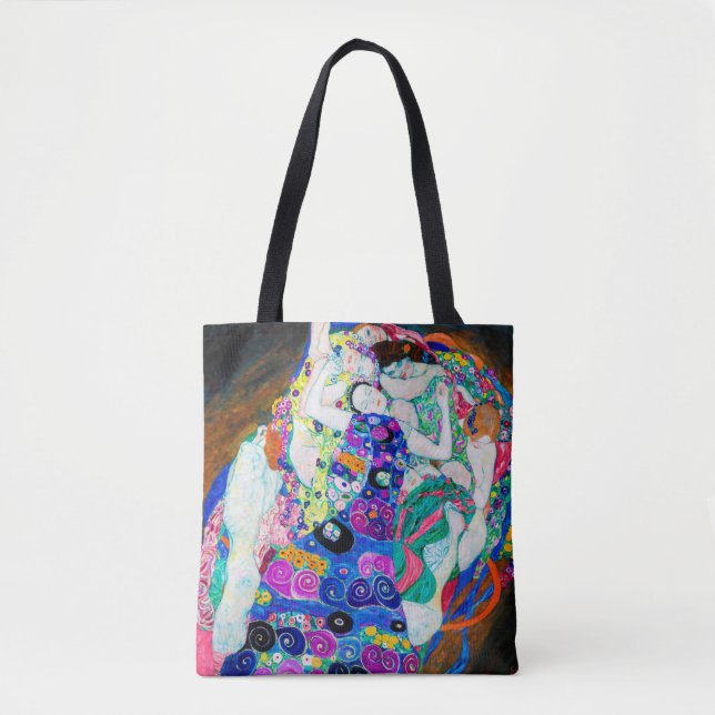 Bolsa Tote Virgem (Girls), Gustav Klimt (Frente)