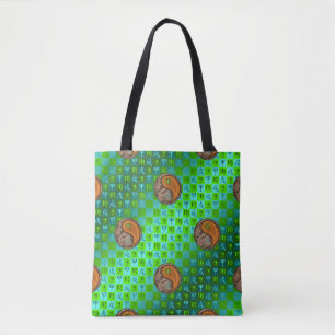 Bolsa Tote Virgem & Porco de Madeira