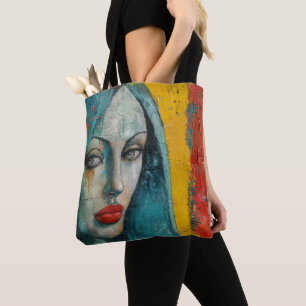 Bolsa Tote Virgin Mary Street Art