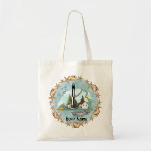 Bolsa Tote Virginia Shells Lighthouse