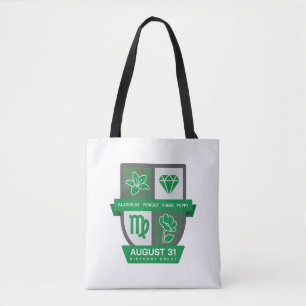 Bolsa Tote Virgo Crest de Aniversário™ para 23-31 de Agosto