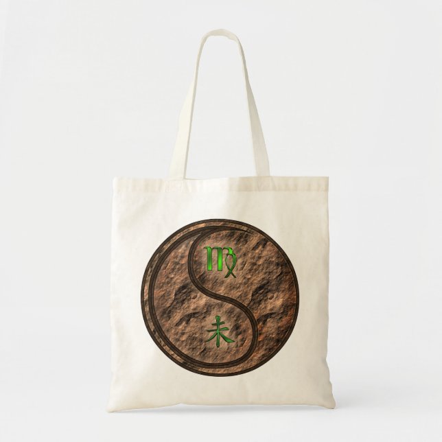 Bolsa Tote Virgo & Earth Goat (Frente)