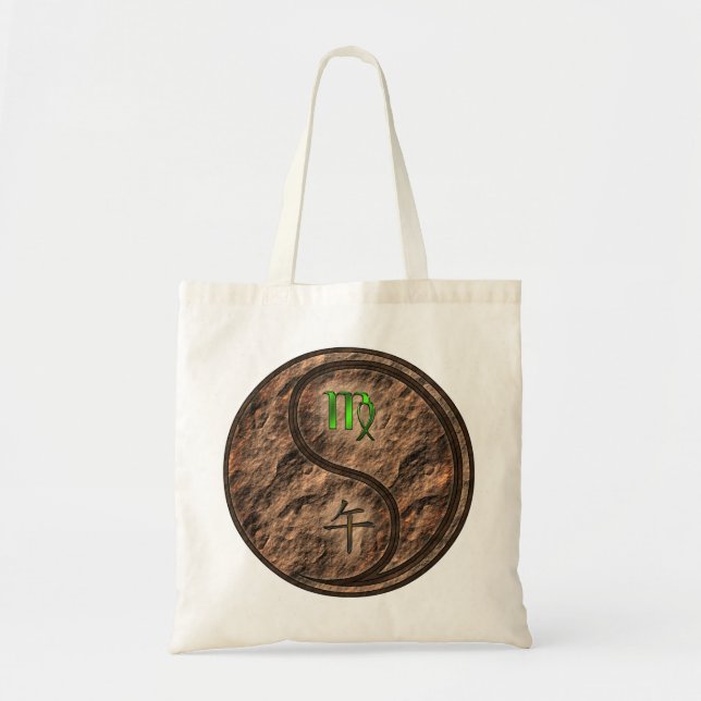 Bolsa Tote Virgo & Earth Horse (Frente)