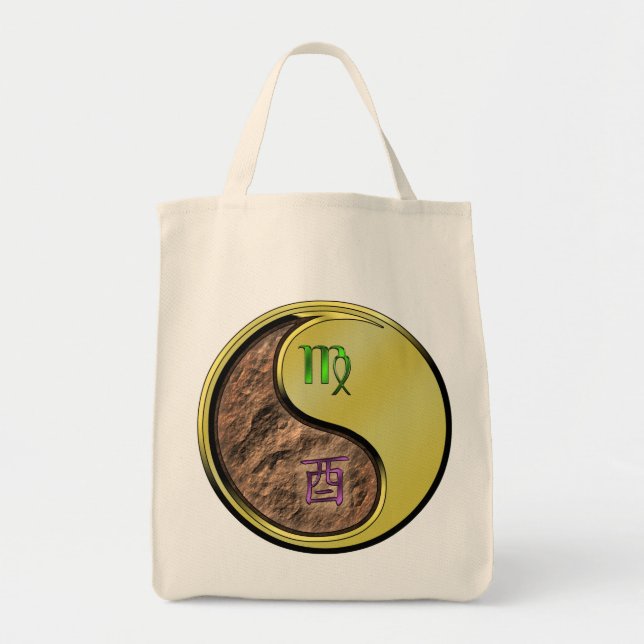 Bolsa Tote Virgo & Metal Rooster (Frente)