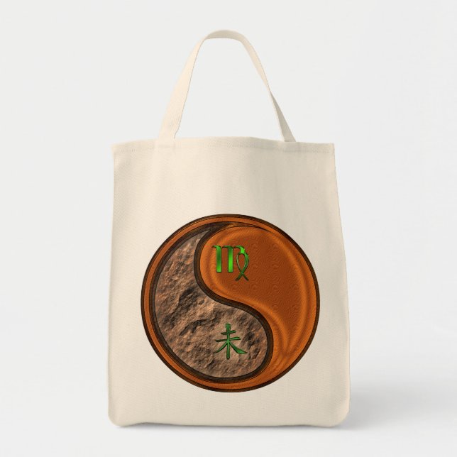 Bolsa Tote Virgo & Wood Goat (Frente)