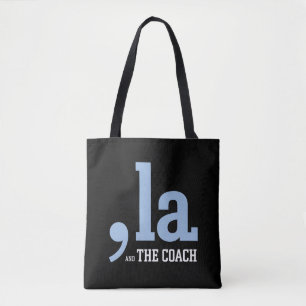 Bolsa Tote Vírgula La Kamala Harris Tim Walz Treinador 2024