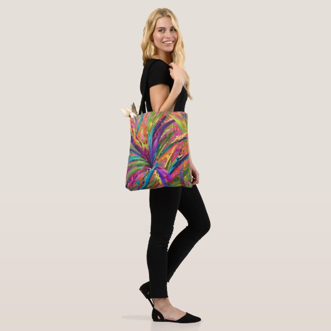 Bolsa Tote Vírus Tropical de Arte Esplética (No(a) Modelo)