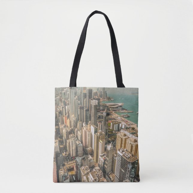 BOLSA TOTE VISÃO AERIAL DOS EDIFÍCIOS CIDADÃOS (Frente)