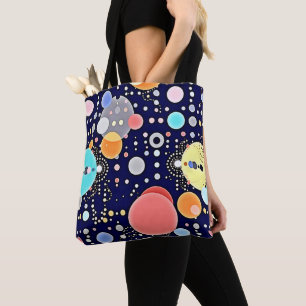 Bolsa Tote Visão Universo da Bolha Joyful