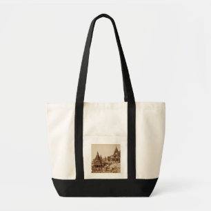 Bolsa Tote Vishnu Pud e outros templos, Benares (foto do