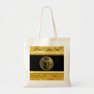 Bolsa Tote Visitação ao Amanhecer Jesus Batendo numa Porta Rú
