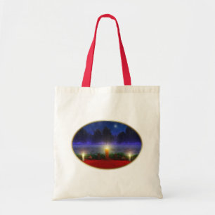 Bolsa Tote Visitas mais brilhantes Bag de Natal