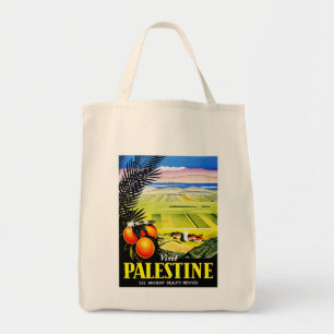 Bolsa Tote Visite a Palestina ~ Ver A Beleza Antiga Recuperad