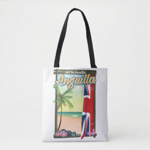 Bolsa Tote Visite o poster de viagens bonito de Malvinas