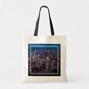 Bolsa Tote Vista aérea de Manhattan