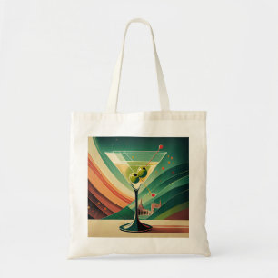Bolsa Tote Vista da Catedral do Martini Moderno de Meados do 