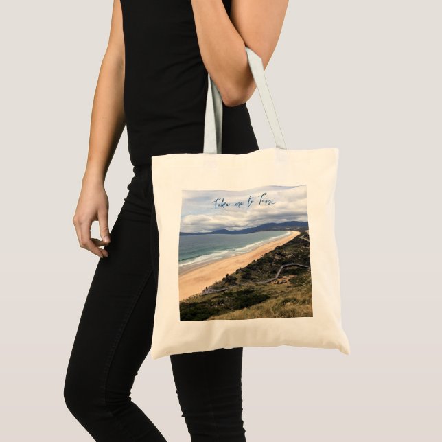 Bolsa Tote Vista da montanha (Frente (produto))