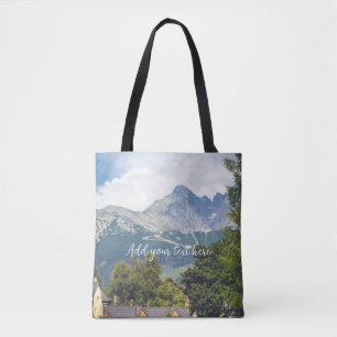 Bolsa Tote Vista das montanhas