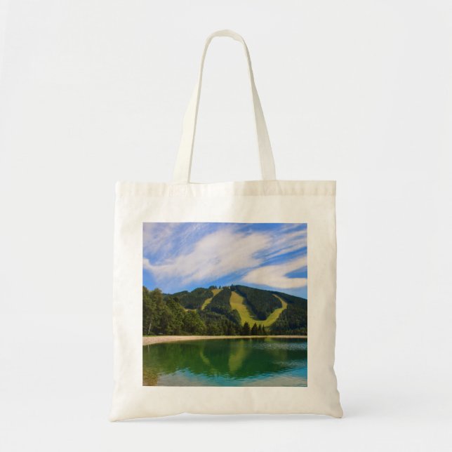 Bolsa Tote Vista de Hirschenkogel em Sommer (Frente)