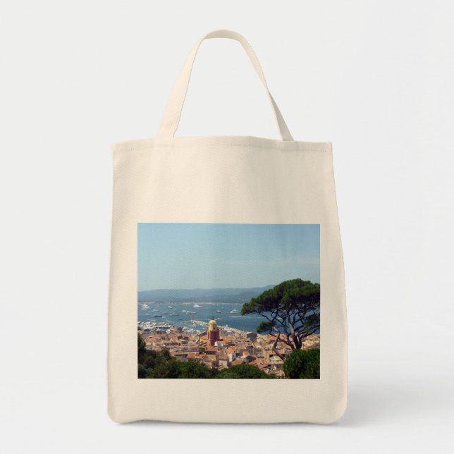 Bolsa Tote vista de st tropez (Frente)