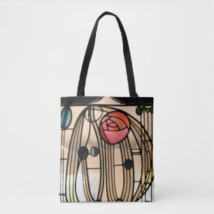 Bolsa Tote Vitral, Hill House por Mackintosh    