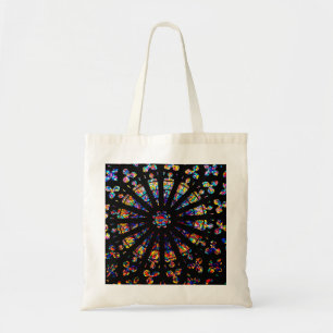 Bolsa Tote vitrinas coloridas da igreja