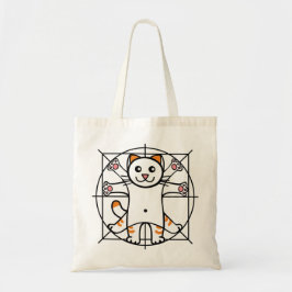 Bolsa Tote Vitruvian Cat