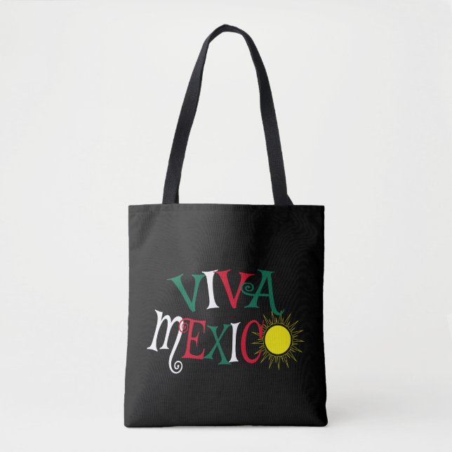 Bolsa Tote Viva México (Frente)