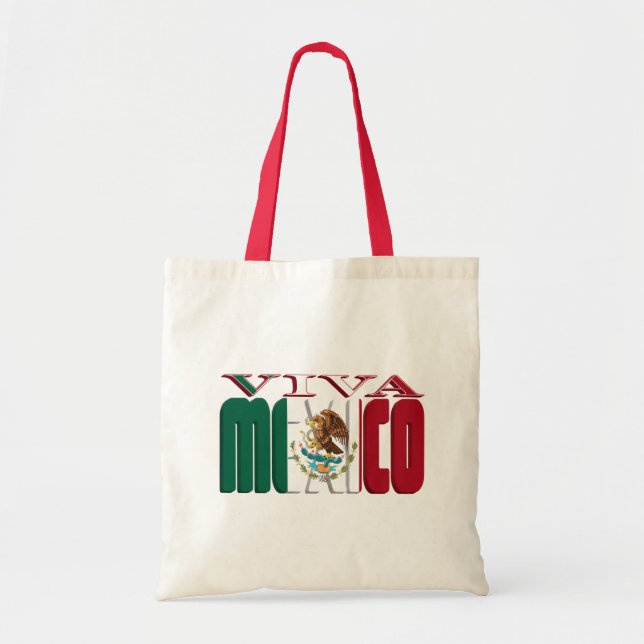 BOLSA TOTE VIVA MEXICO (Frente)