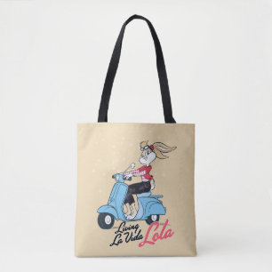 Bolsa Tote Vivendo o Patinete La Vida Lola Graphic