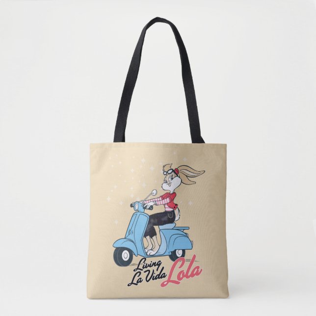 Bolsa Tote Vivendo o Patinete La Vida Lola Graphic (Frente)