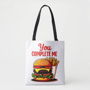 Bolsa Tote Você Completou O Gráfico Da Pizza