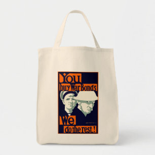 Bolsa Tote Você compra o ~ que das ligações de guerra nós