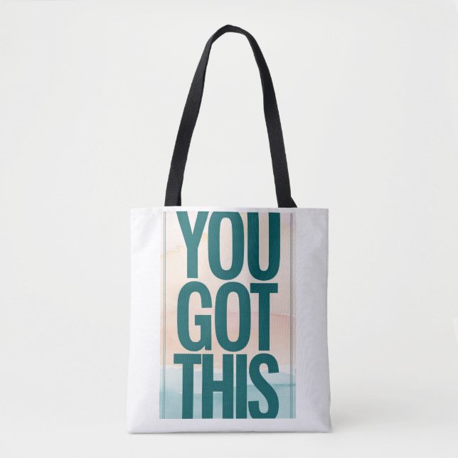 Bolsa Tote Você Consegue (Frente)