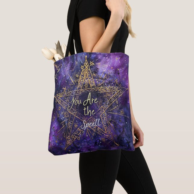 Bolsa Tote Você é a ortografia - Sinal de óleo místico (Close Up)