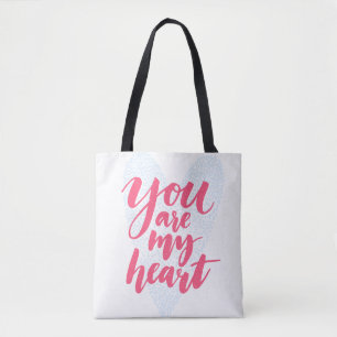 Bolsa Tote Você é meu coração