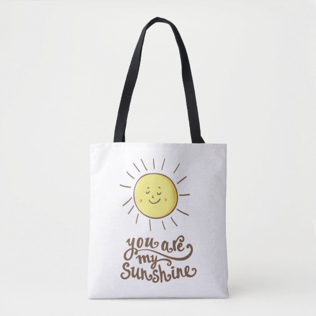 Bolsa Tote Você É Meu Sol (Frente)