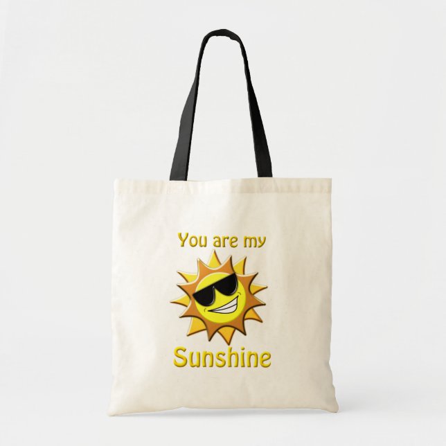 Bolsa Tote Você é minha luz do sol (Frente)
