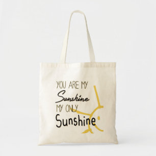 Bolsa Tote Você é minha luz do sol