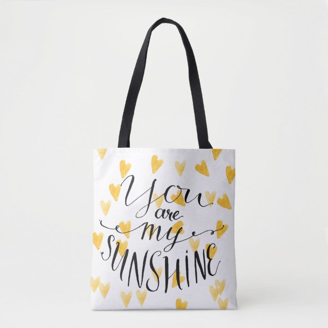 Bolsa Tote Você é minha luz do sol (Frente)