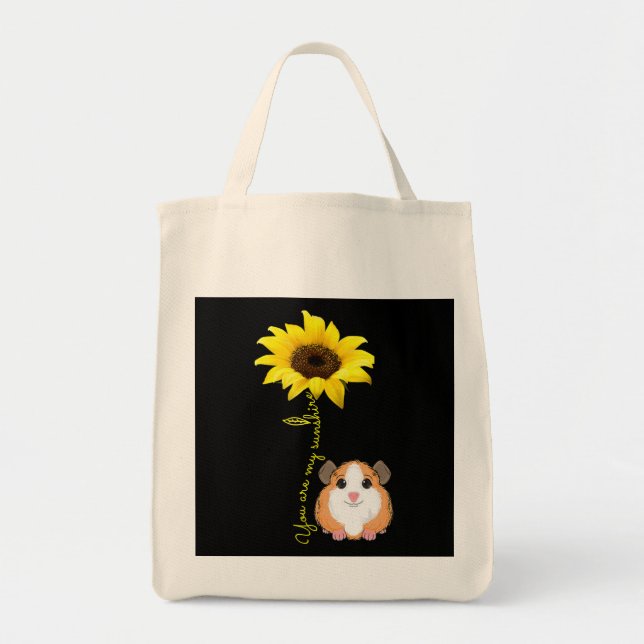 Bolsa Tote Você É Minha Mãe De Girassol (Frente)