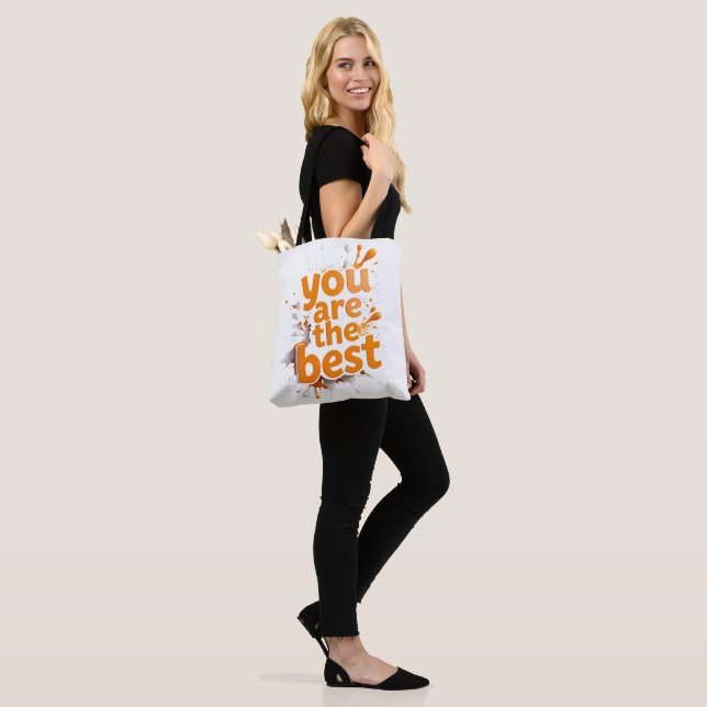 Bolsa Tote você é o melhor (No(a) Modelo)