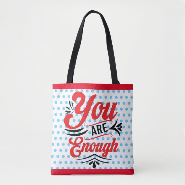 Bolsa Tote Você é o suficiente (Frente)