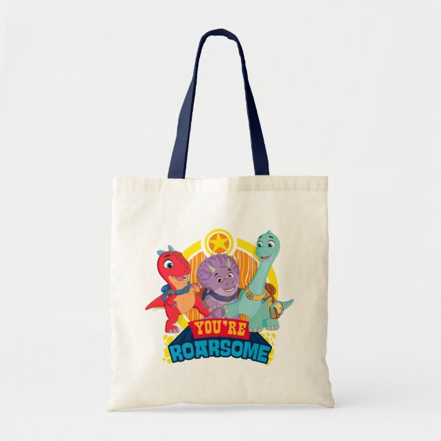 Bolsa Tote Você é Roarsome | Dino Ranch (Frente)