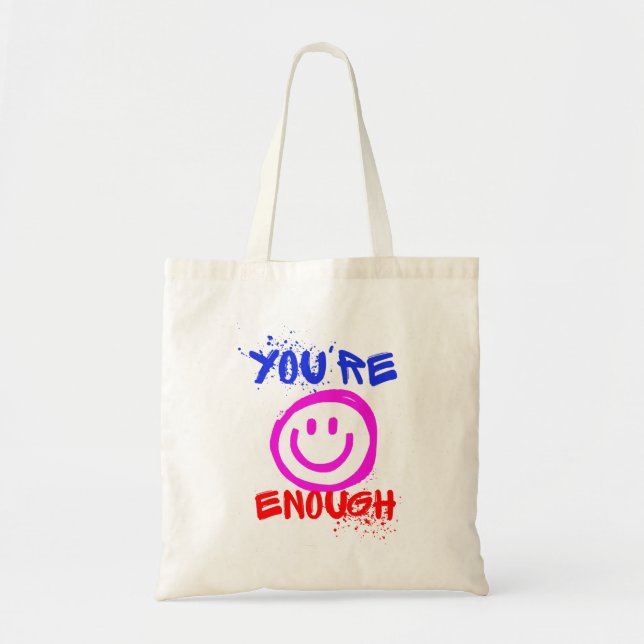 BOLSA TOTE VOCÊ É SUFICIENTE (Frente)